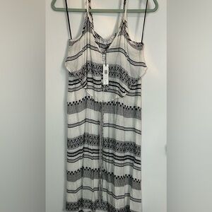 Chic Black & White Dress